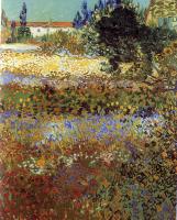 Gogh, Vincent van - Garden with Flowers